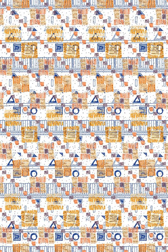 黑底花卉印花华亿平台图片