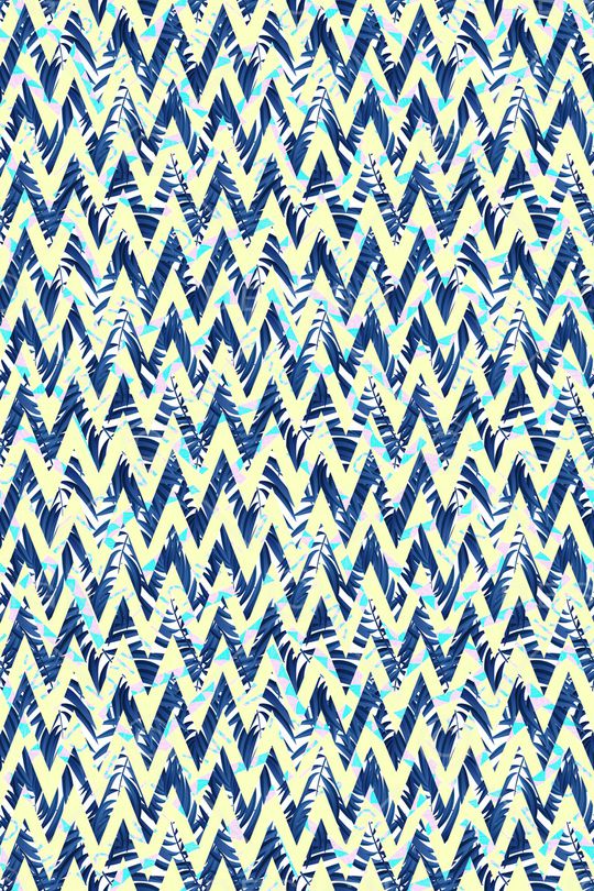 几何花卉印花华亿平台图片