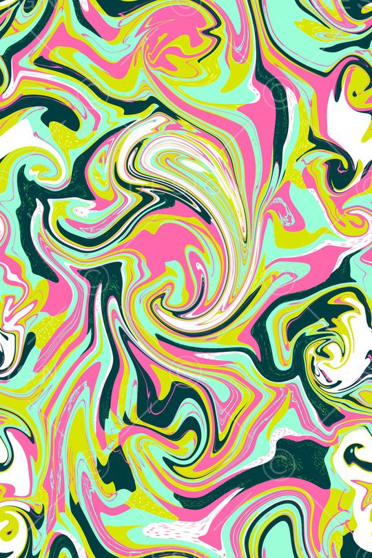 几何花卉印花华亿平台图片