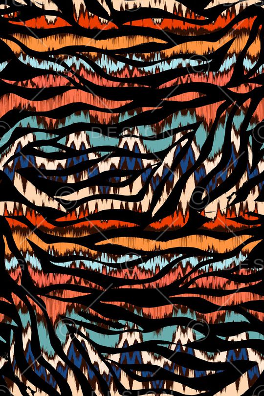 几何印花华亿平台图片