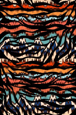 几何印花华亿平台图片