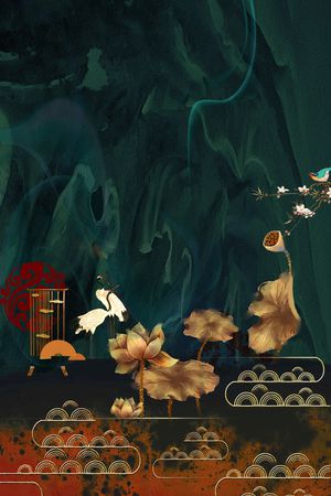 动物花卉印花华亿平台图片