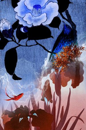 定位花印花华亿平台图片