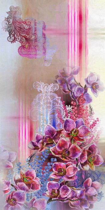 油画华亿平台印花华亿平台图片