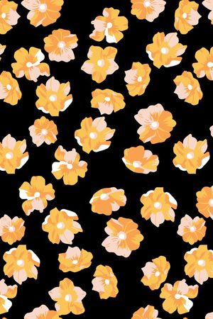 彩底花卉印花华亿平台图片