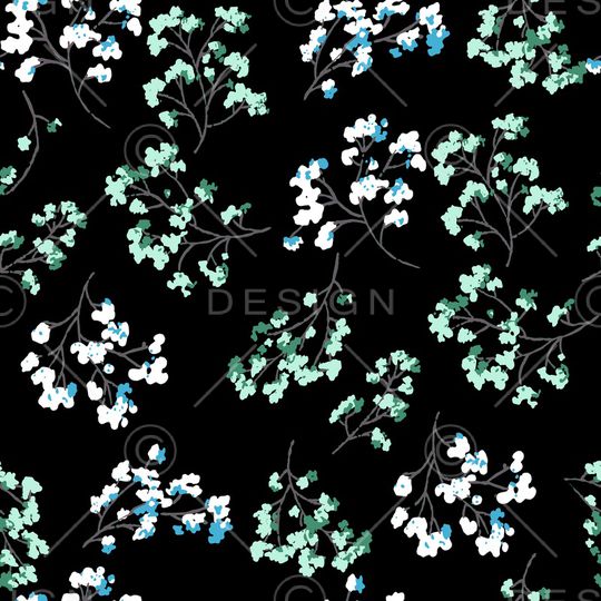 彩底花卉印花华亿平台图片