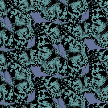 花卉蝴蝶印花华亿平台图片