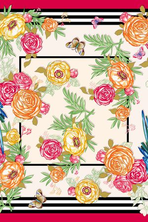 大牌风印花华亿平台图片