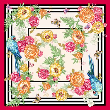 大牌风印花华亿平台图片