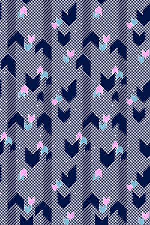 格子印花华亿平台图片