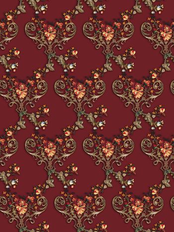 旗袍印花华亿平台图片