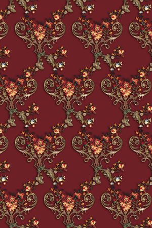 旗袍印花华亿平台图片