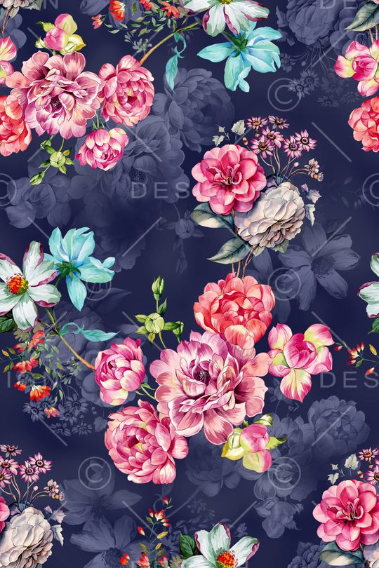 复古印花华亿平台图片