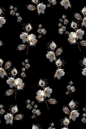 复古印花华亿平台图片