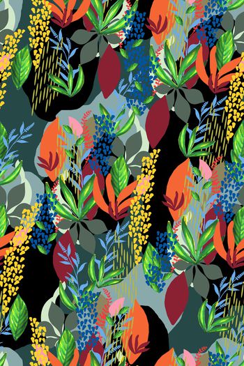 几何印花华亿平台图片