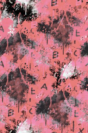 朋克印花华亿平台图片