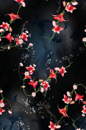 梅花印花华亿平台图片