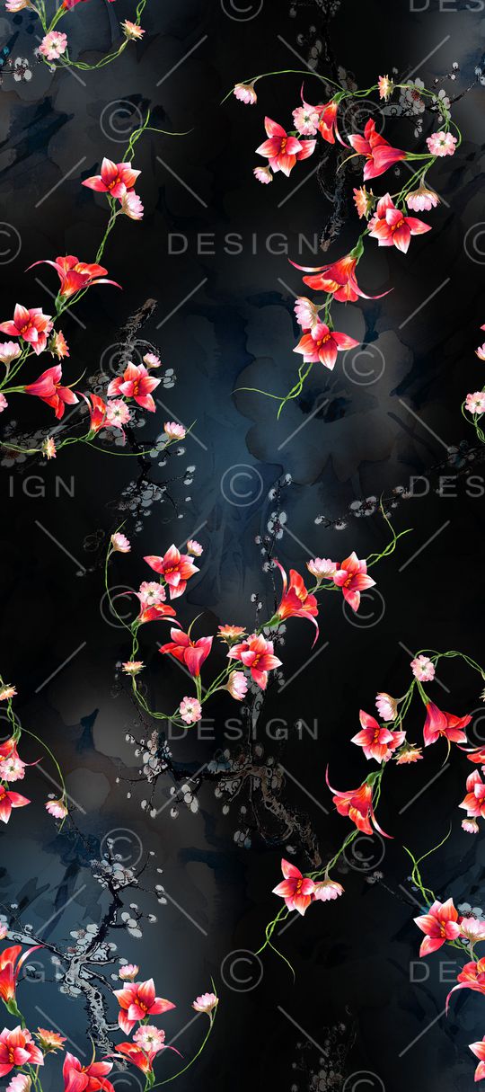 梅花印花华亿平台图片