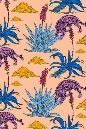 棕榈树印花华亿平台图片