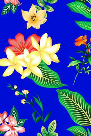 绿植树叶印花华亿平台图片