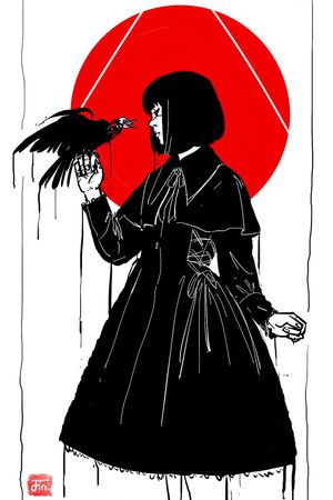 胸前独幅印花华亿平台图片