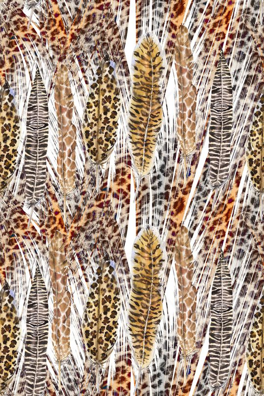 豹纹印花华亿平台图片