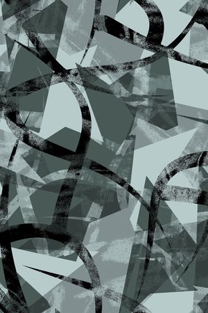 几何印花华亿平台图片