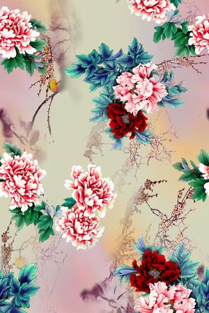 香云纱印花华亿平台图片