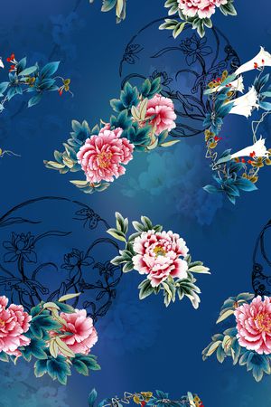 香云纱印花华亿平台图片