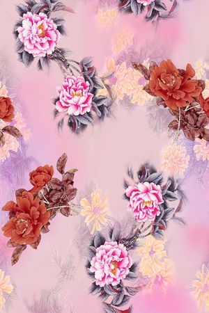 香云纱印花华亿平台图片