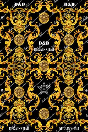 宫廷风印花华亿平台图片