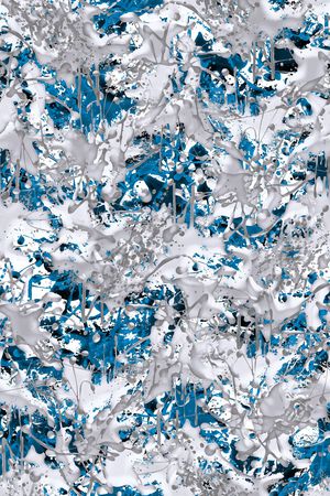 抽象男装印花华亿平台图片