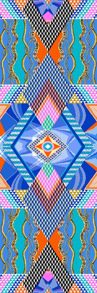 几何印花华亿平台图片