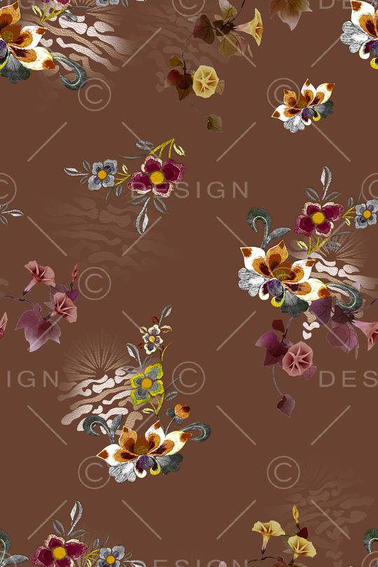 旗袍印花华亿平台图片