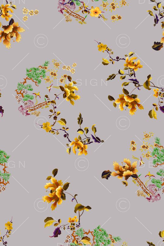 旗袍印花华亿平台图片