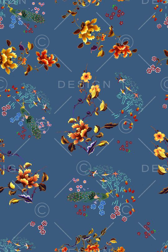 旗袍印花华亿平台图片