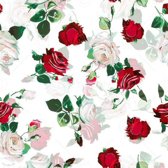 彩底花卉印花华亿平台图片