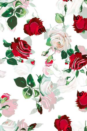 彩底花卉印花华亿平台图片