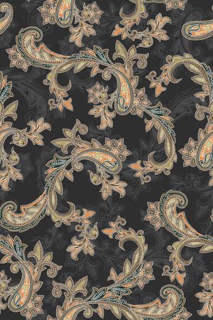 佩斯利印花华亿平台图片