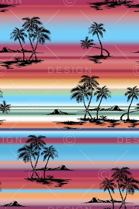 绿植树叶印花华亿平台图片