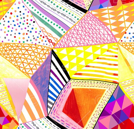 几何印花华亿平台图片