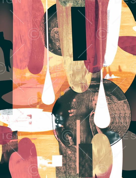 几何印花华亿平台图片