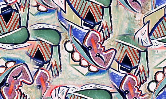 写意印花华亿平台图片