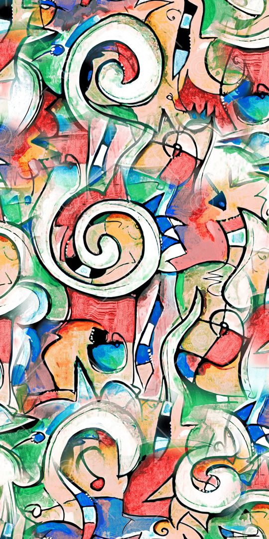 写意印花华亿平台图片