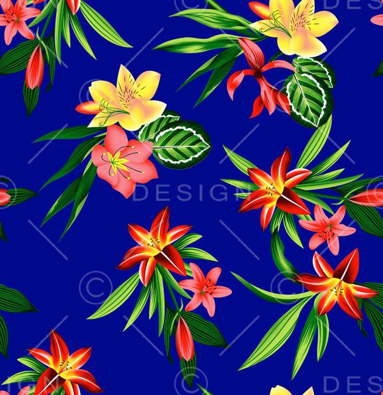 绿植树叶印花华亿平台图片