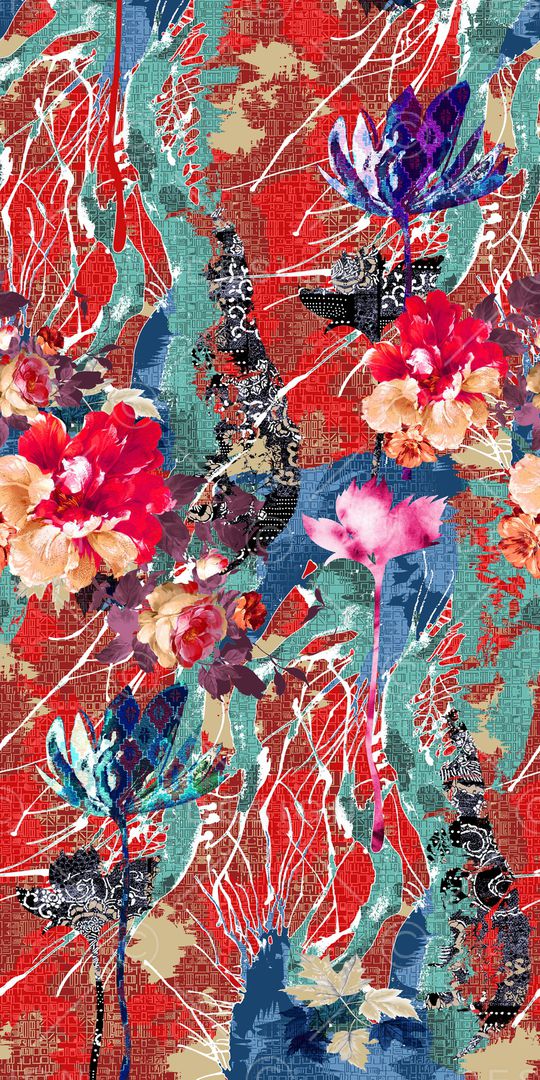 女装印花华亿平台图片