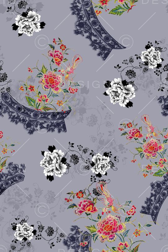 香云纱印花华亿平台图片