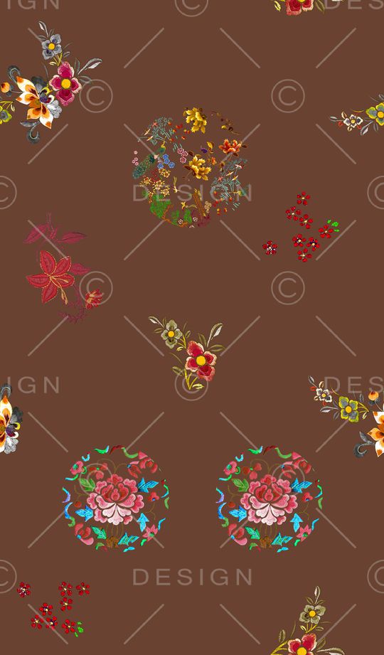 香云纱印花华亿平台图片