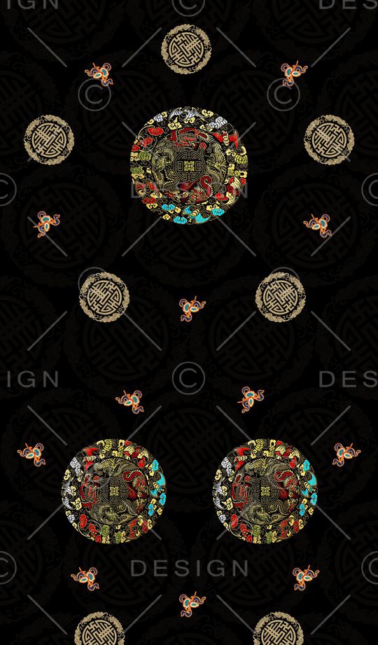 香云纱印花华亿平台图片