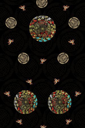 香云纱印花华亿平台图片